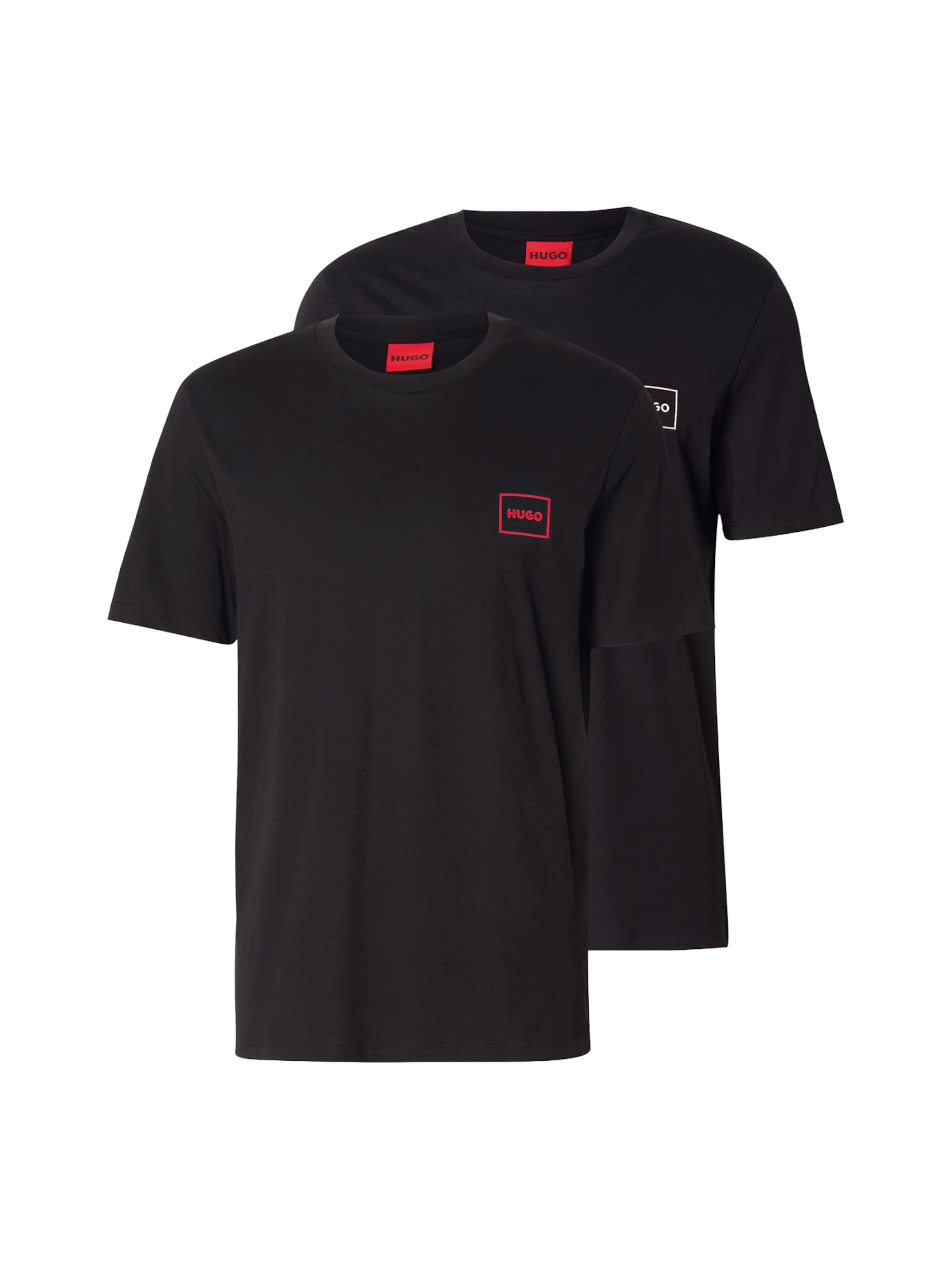 T-Shirt 'Dugopak' HUGO en noir : devant