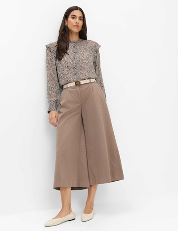 évasé Pantalon BRAX en beige : devant