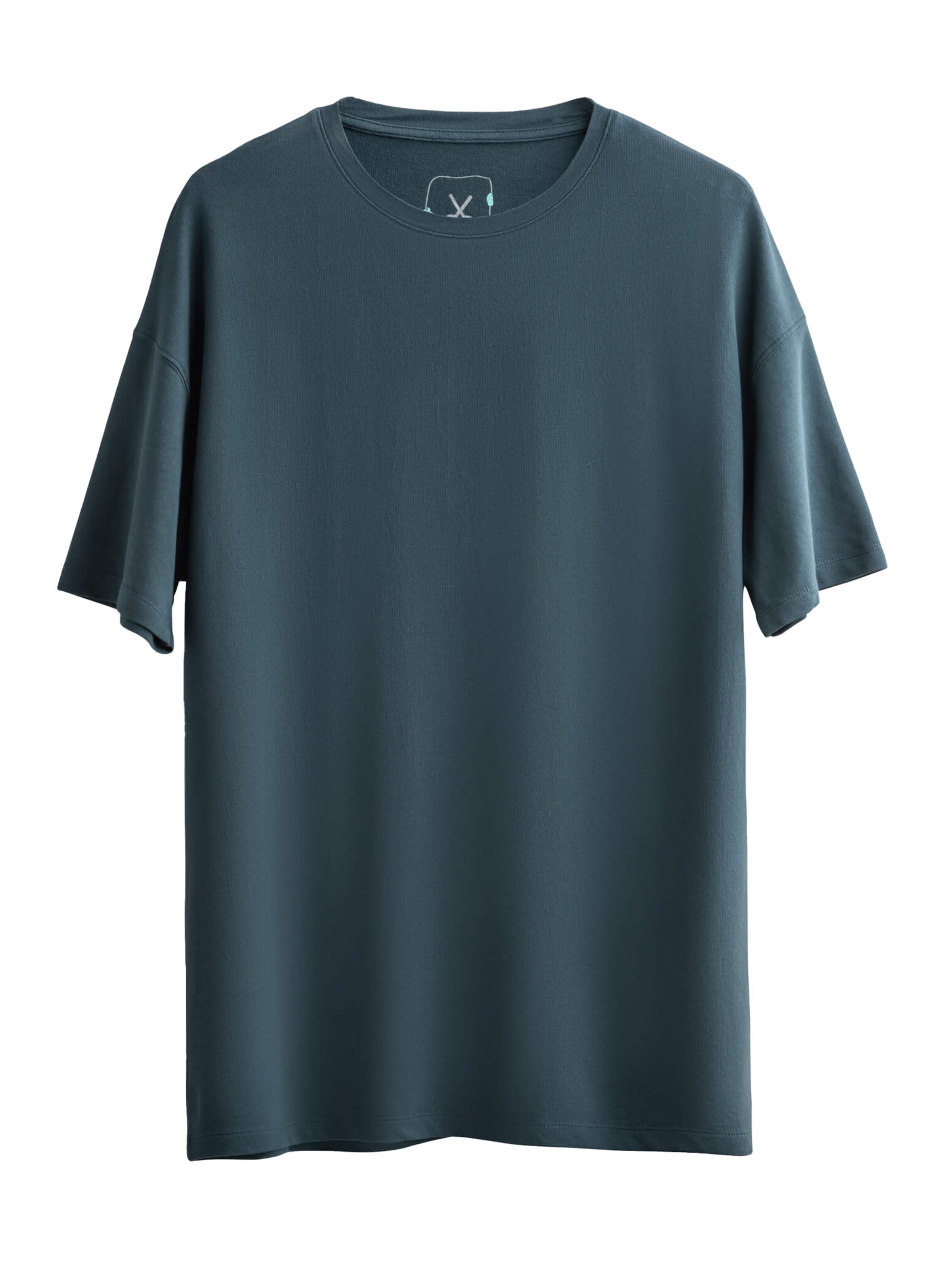 Maglietta 'Raven' di Kaft in blu: frontale