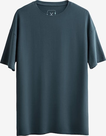 Kaft T-Shirt 'Raven' in Blau: Vorderseite