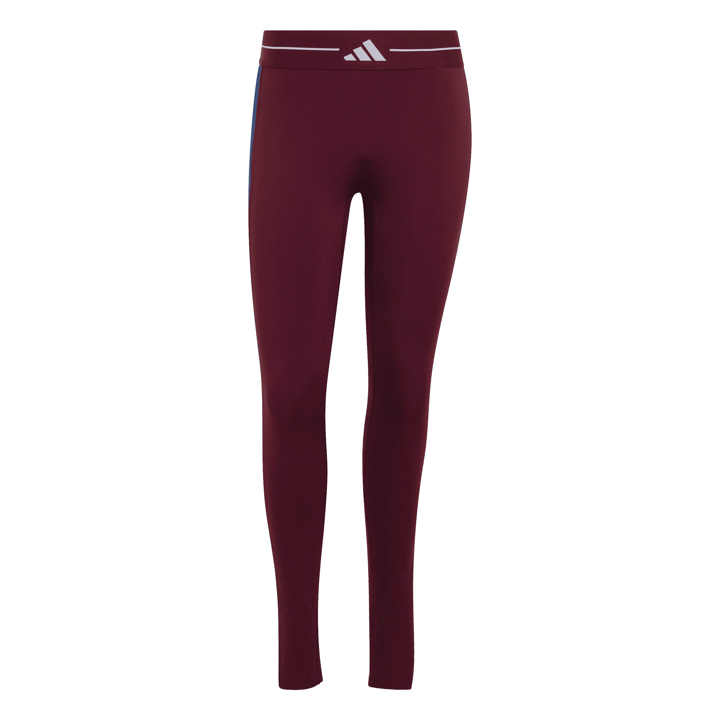 ADIDAS PERFORMANCE Skinny Fit Спортен панталон 'HYG DNA' в кафяво: отпред