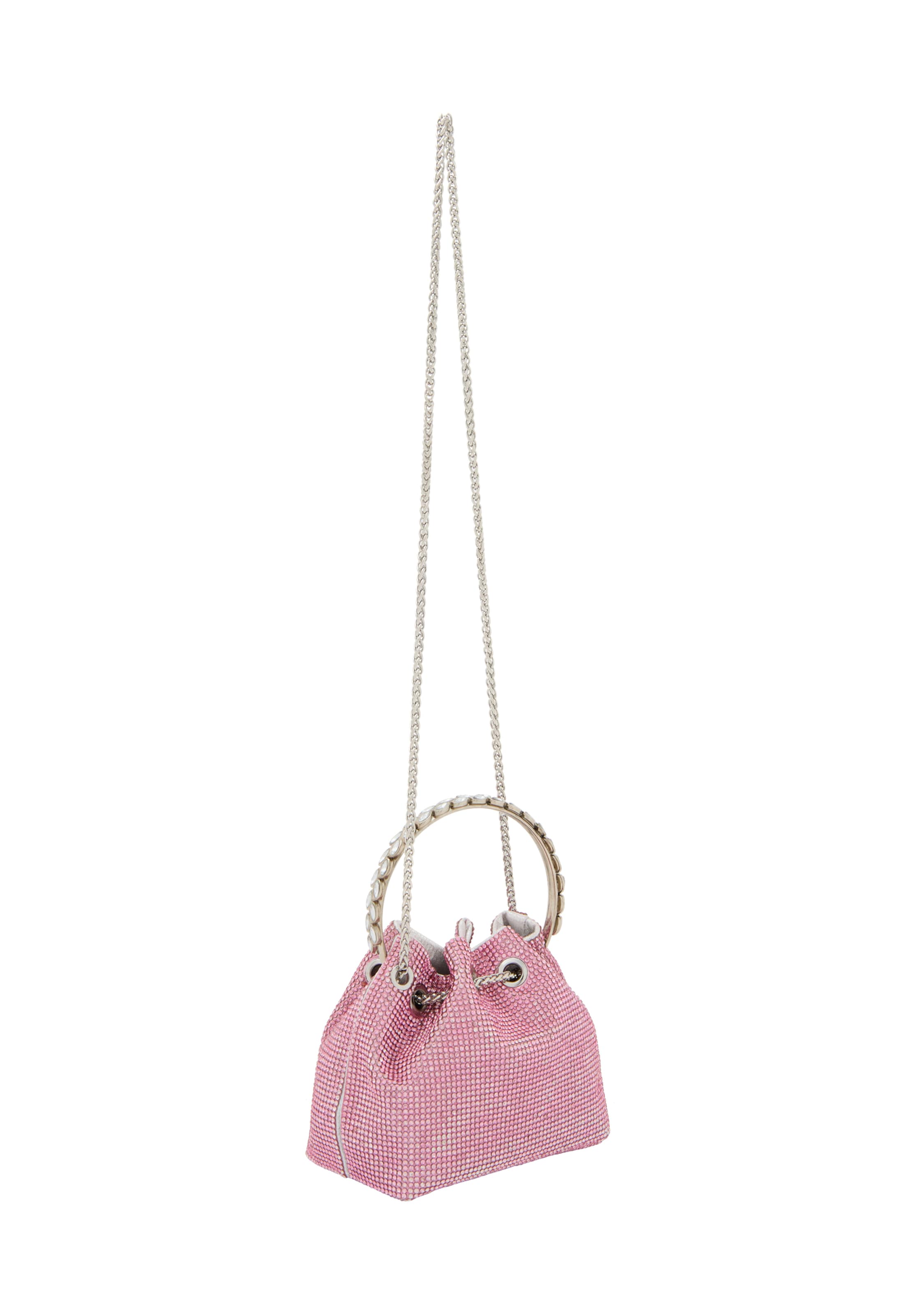 faina Τσάντα πουγκί σε ροζ