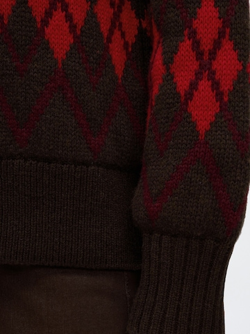 Pull-over 'Adina' Barbour en marron