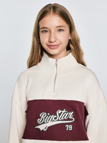 BIG STAR Sweatshirt 'ROSSALIA' in Beige