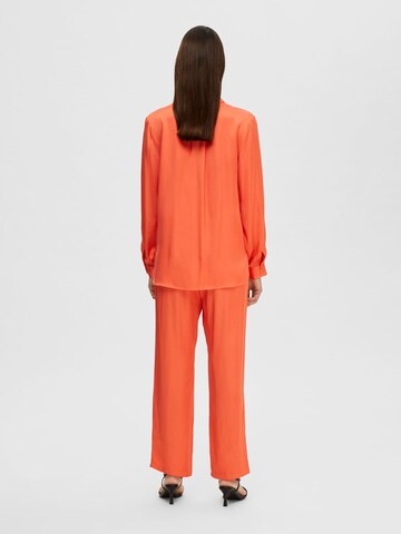 SELECTED FEMME Bluse in Orange