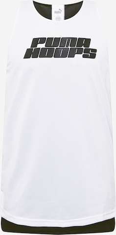 PUMA Performance Shirt 'Give and Go' in White: front
