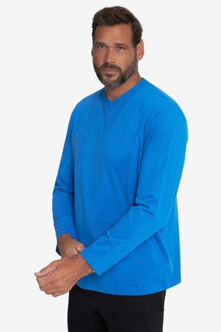 JP1880 Shirt in Blauw: voorkant