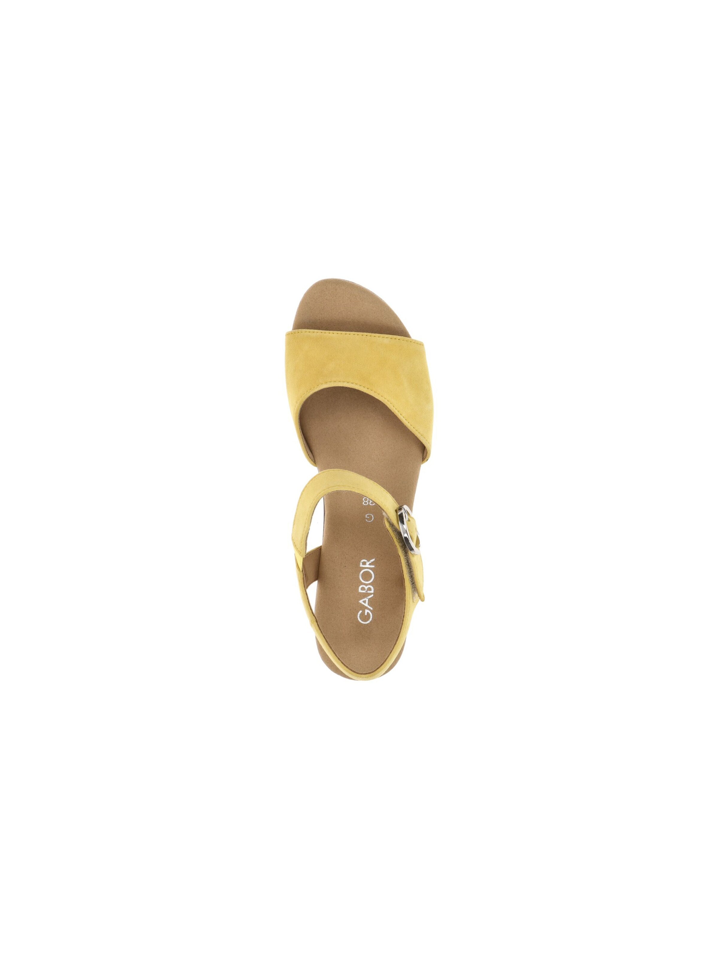 GABOR Sandals in Yellow