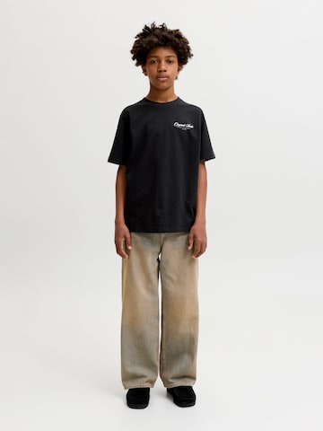 Jack & Jones Junior - Camiseta 'Junior' en negro: frente