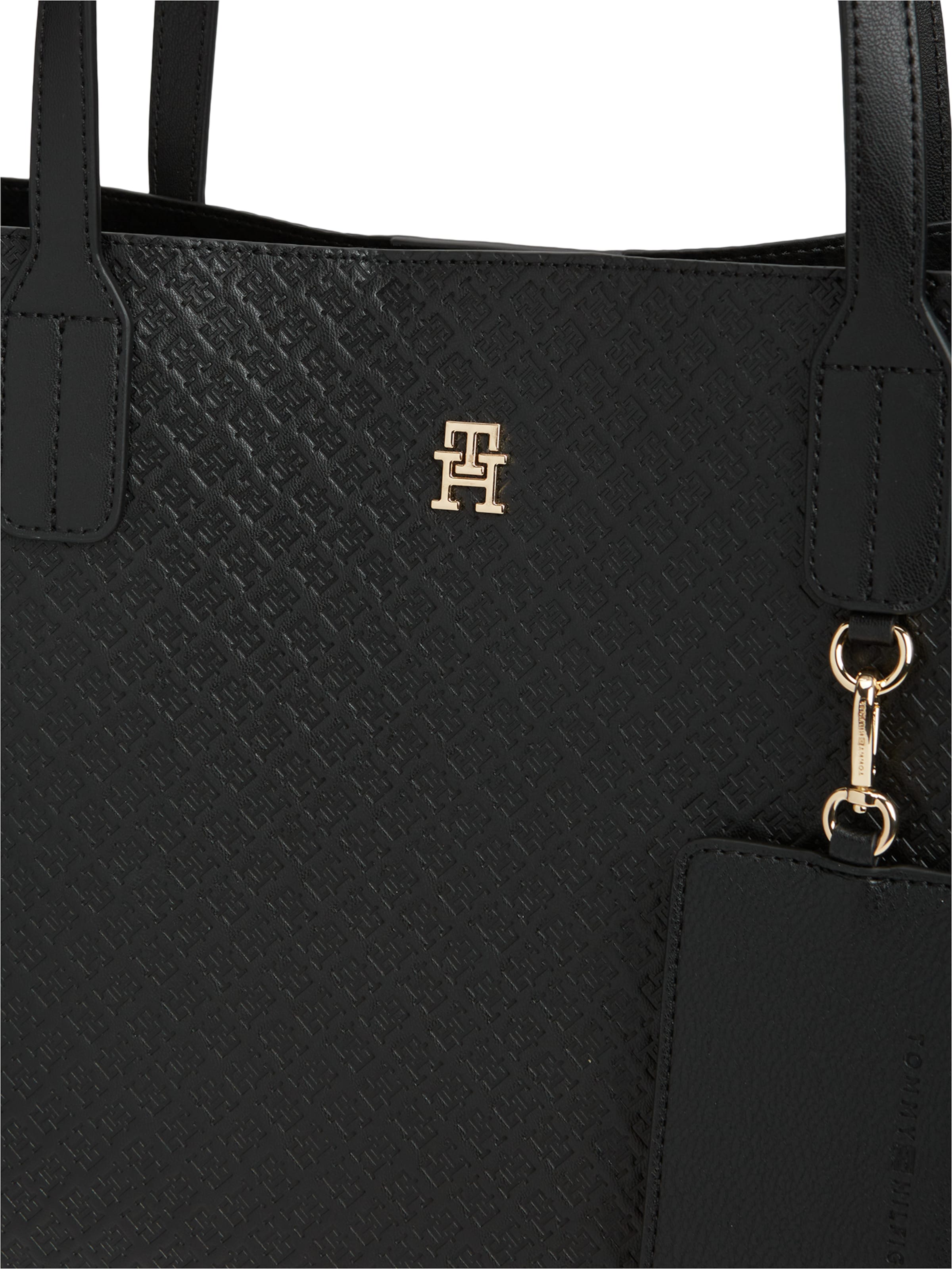 TOMMY HILFIGER Shopper 'TOTE MONO' - Čierna
