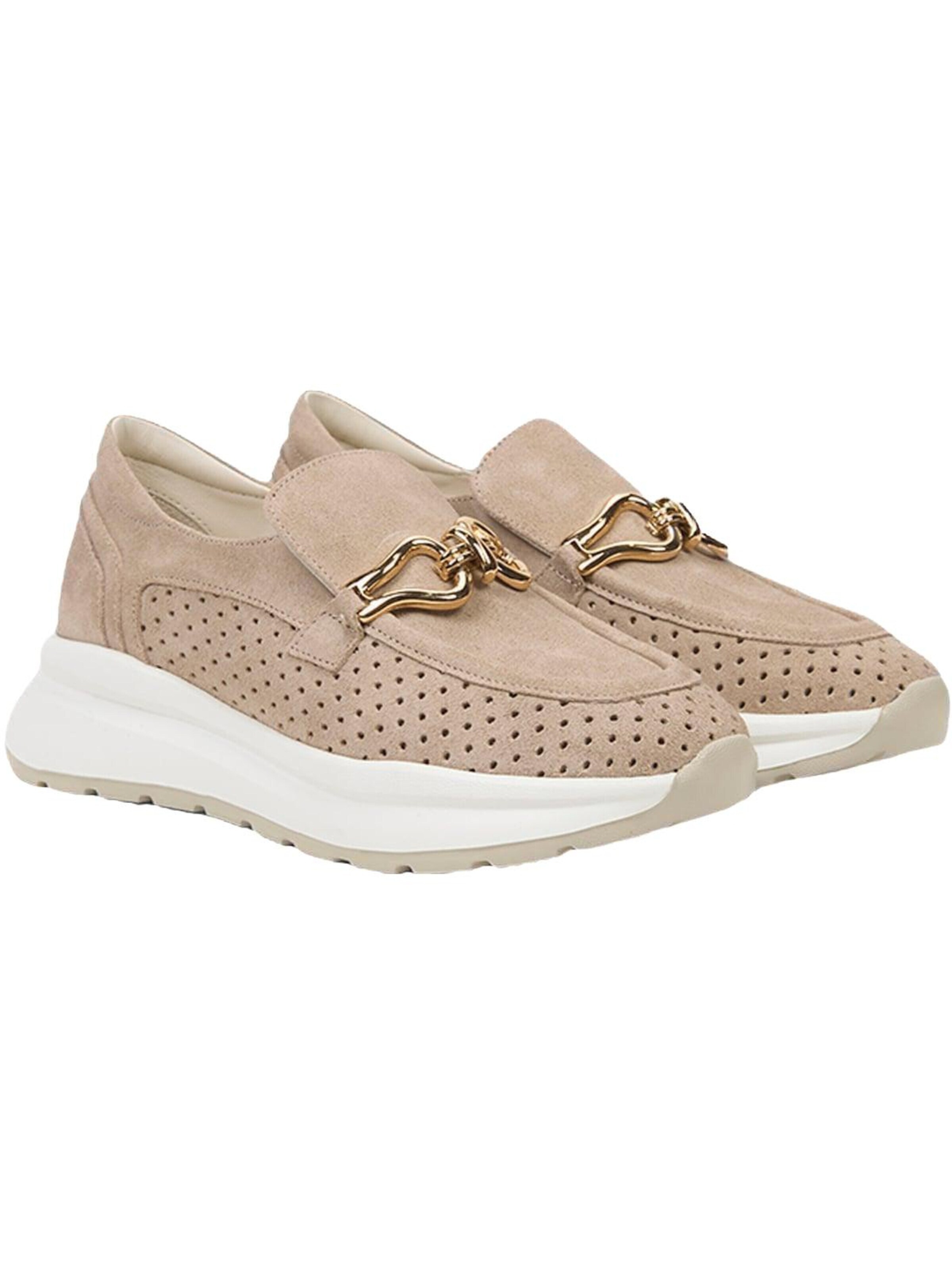 Desa Slip-on 'Trainer' in Beige