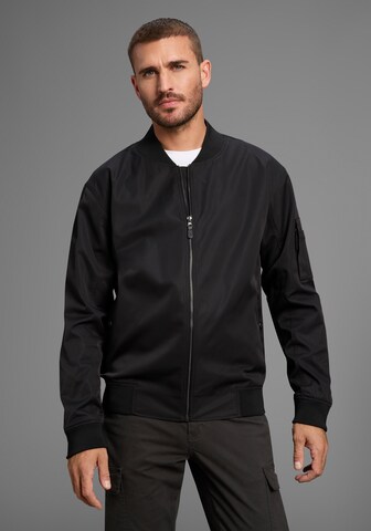 Bruno Banani LM Between-Season Jacket in Black: front