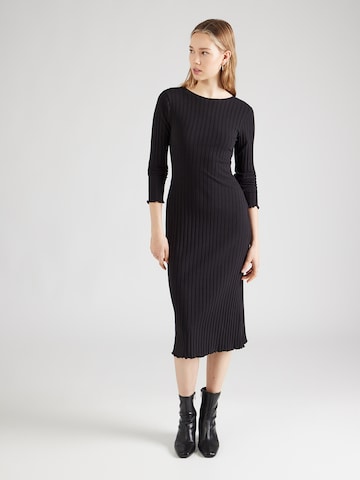 Robe 'Hellen' ABOUT YOU en noir : devant