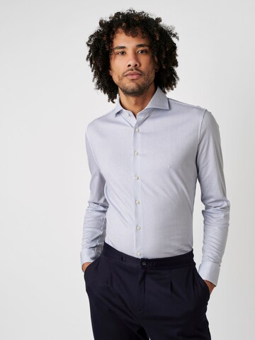 DESOTO Slim fit Overhemd in Blauw: voorkant