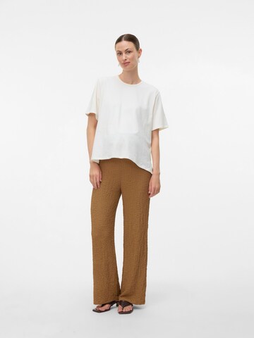 Loosefit Pantalon MAMALICIOUS en marron