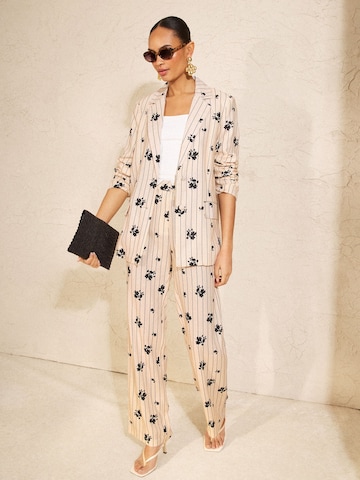 love & roses Blazer in Beige