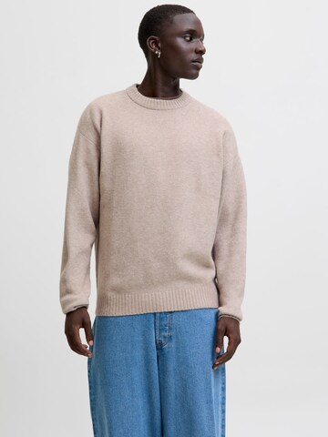 JACK & JONES Sweater in Grey: front