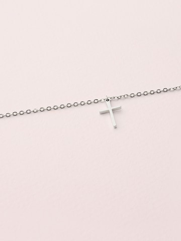 Collana 'Cross fine' di day berlin in argento