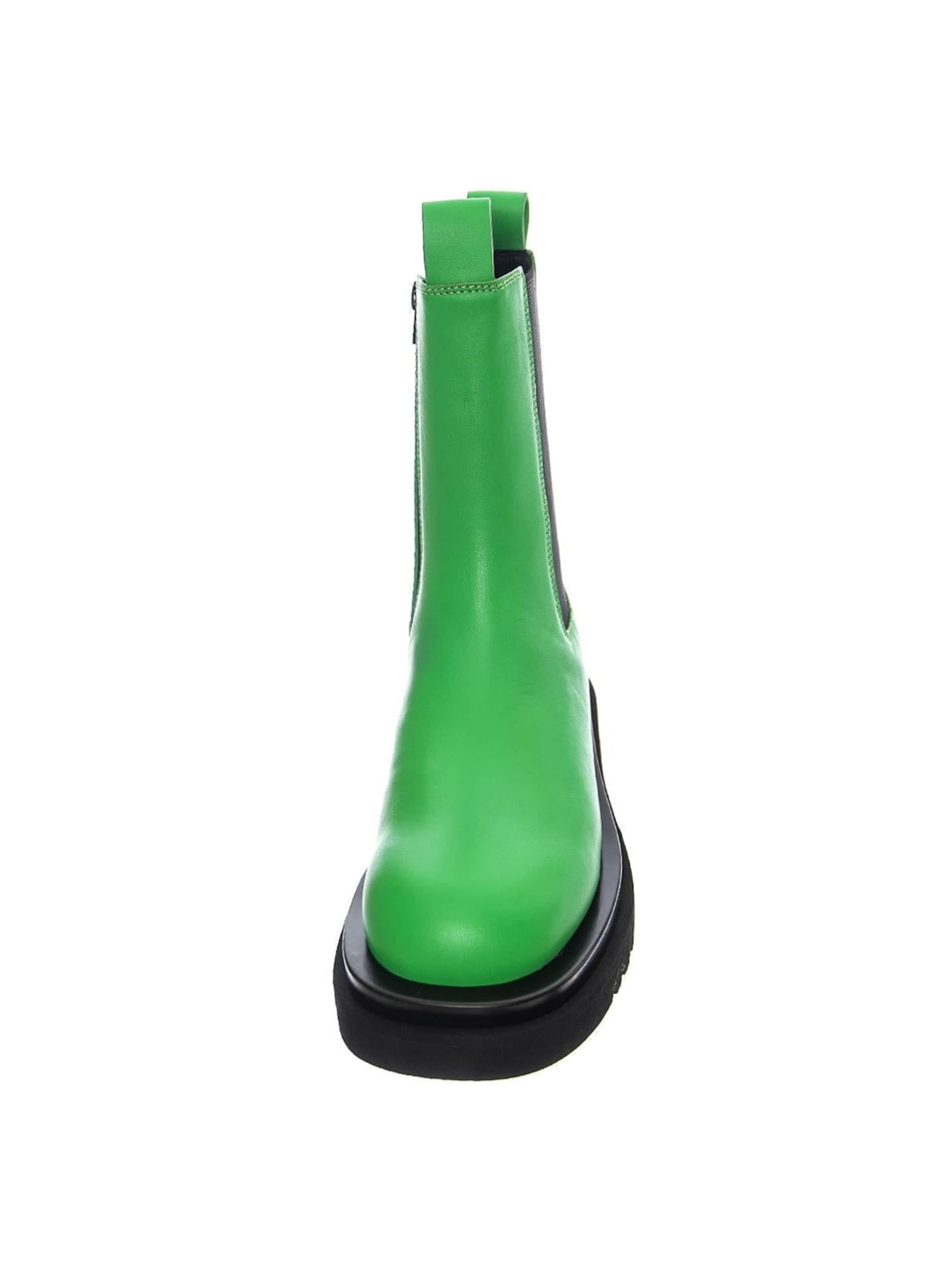 Jeffrey Campbell Støvler 'Womens Tanked Green Boots' i grøn