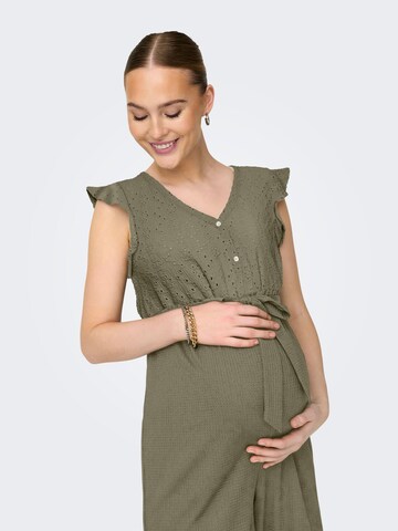 Only Maternity Jumpsuit 'OLMElisa' i grøn