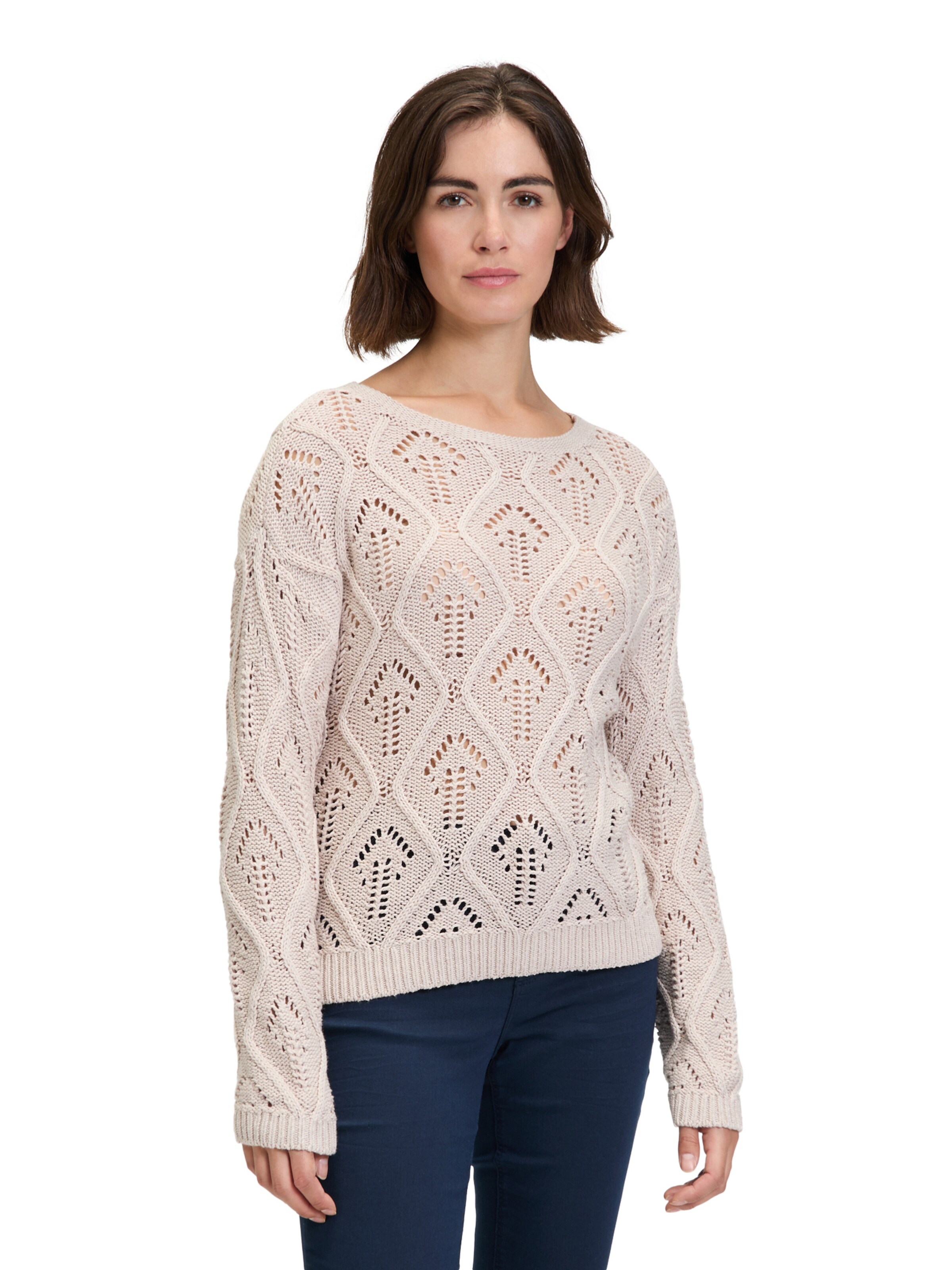 Betty & Co Trui in Beige: voorkant