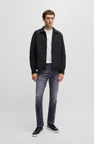 BOSS Slimfit Jeans 'C-Delaware' in Grau