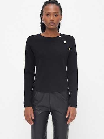 Only Petite - Jersey 'ONLIBI ELLA' en negro: frente