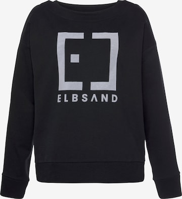 Elbsand Sweatshirt in Schwarz: predná strana