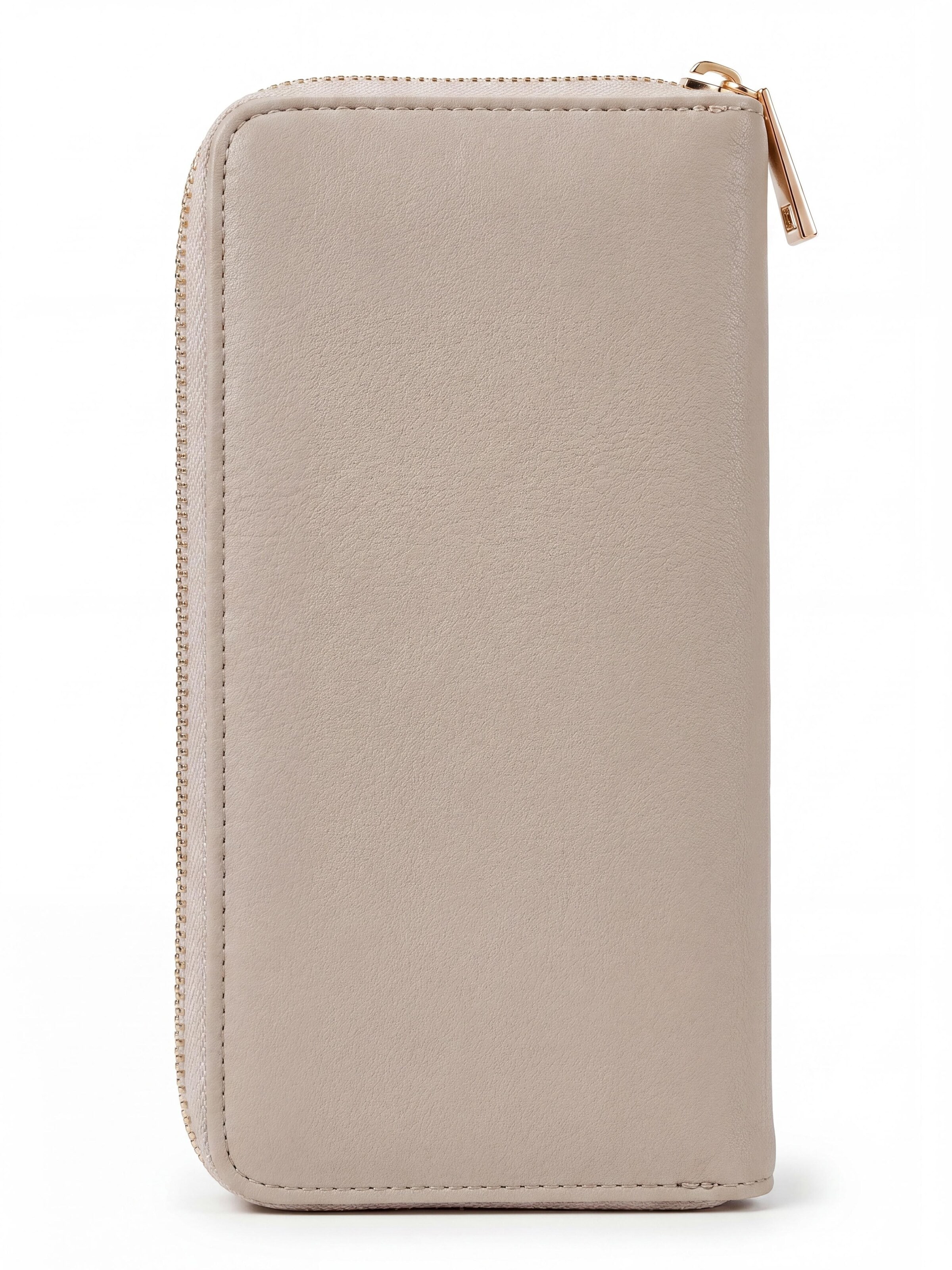 MILLYMILK® Portemonnee 'PURA LARGE' in Beige: voorkant