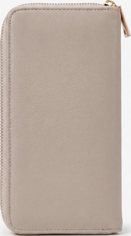 MILLYMILK® Wallet 'PURA LARGE' in Beige: front
