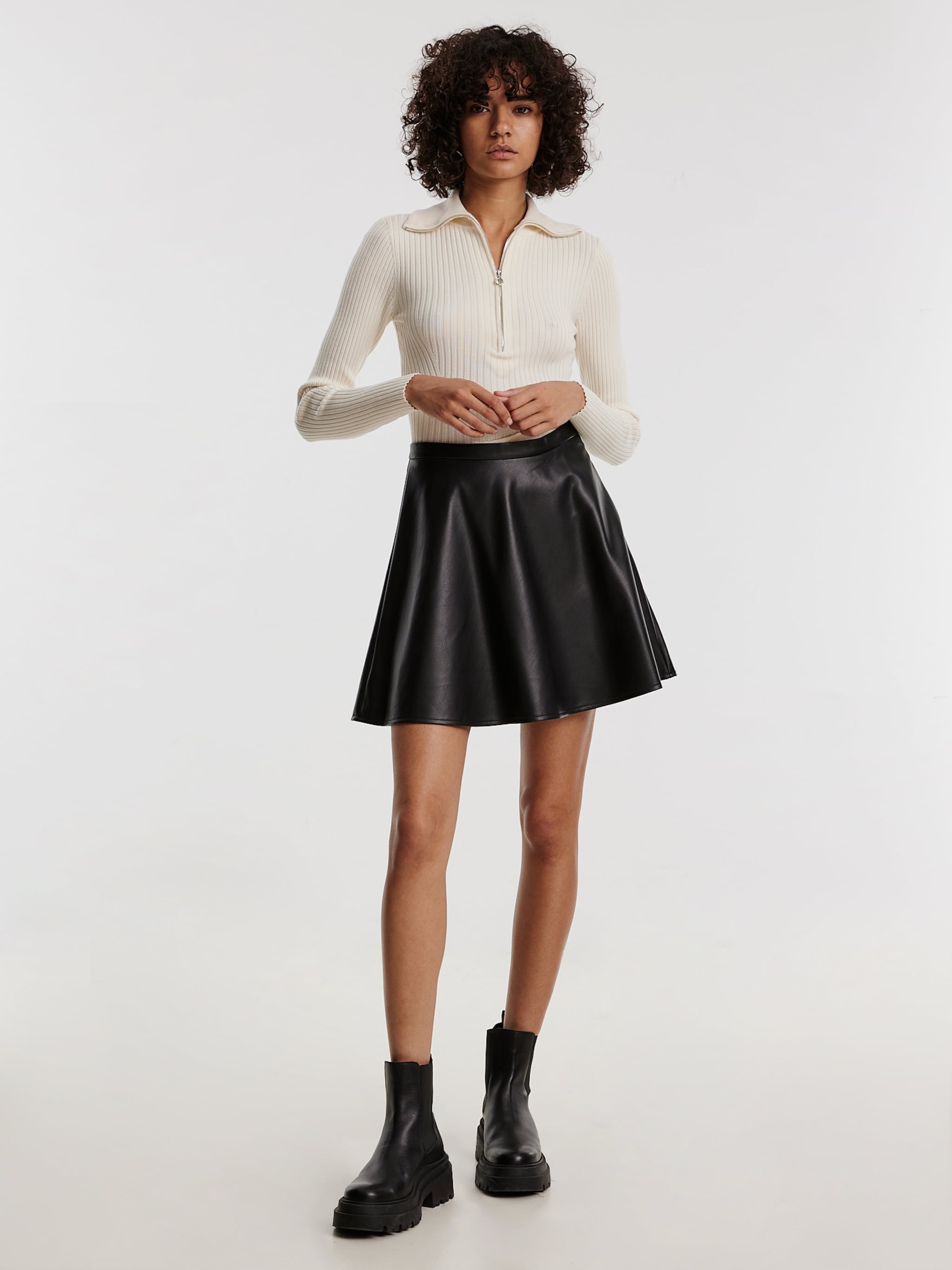 EDITED Producten Rok 'Verenice' Zwart