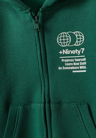 MINOTI - Sudadera con cremallera en verde