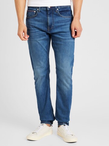 TOMMY HILFIGER Slimfit Jeans 'Houston' in Blauw: voorkant