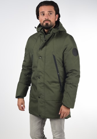 BLEND Winterparka 'Talan' in Groen: voorkant