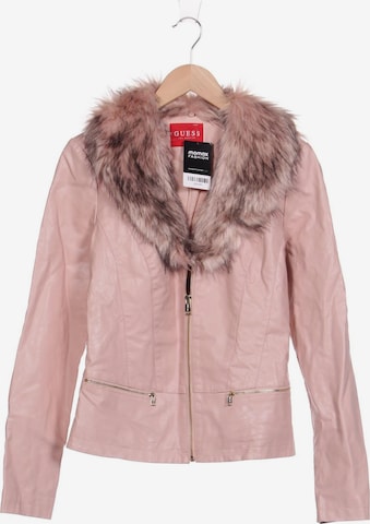 GUESS Jacket & Coat in S in Pink: front