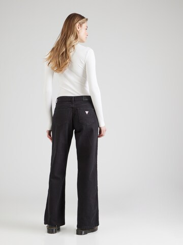Wide Leg Jean GUESS JEANS en noir