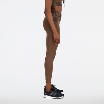new balance Skinny Workout Pants in Brown