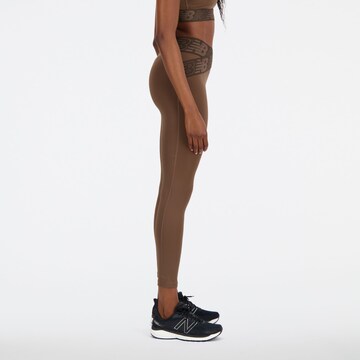 new balance Skinny Sportbroek in Bruin