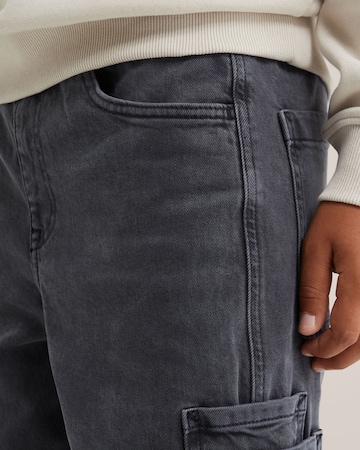 WE Fashion Loosefit Jeans in Grijs