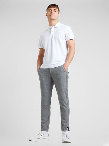 Coupe slim Pantalon GABBA en gris