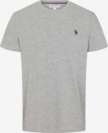 U.S. POLO ASSN. T-Shirt 'Arjun' in Grau: Vorderseite