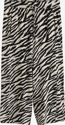 Loosefit Pantalon Next en noir : devant