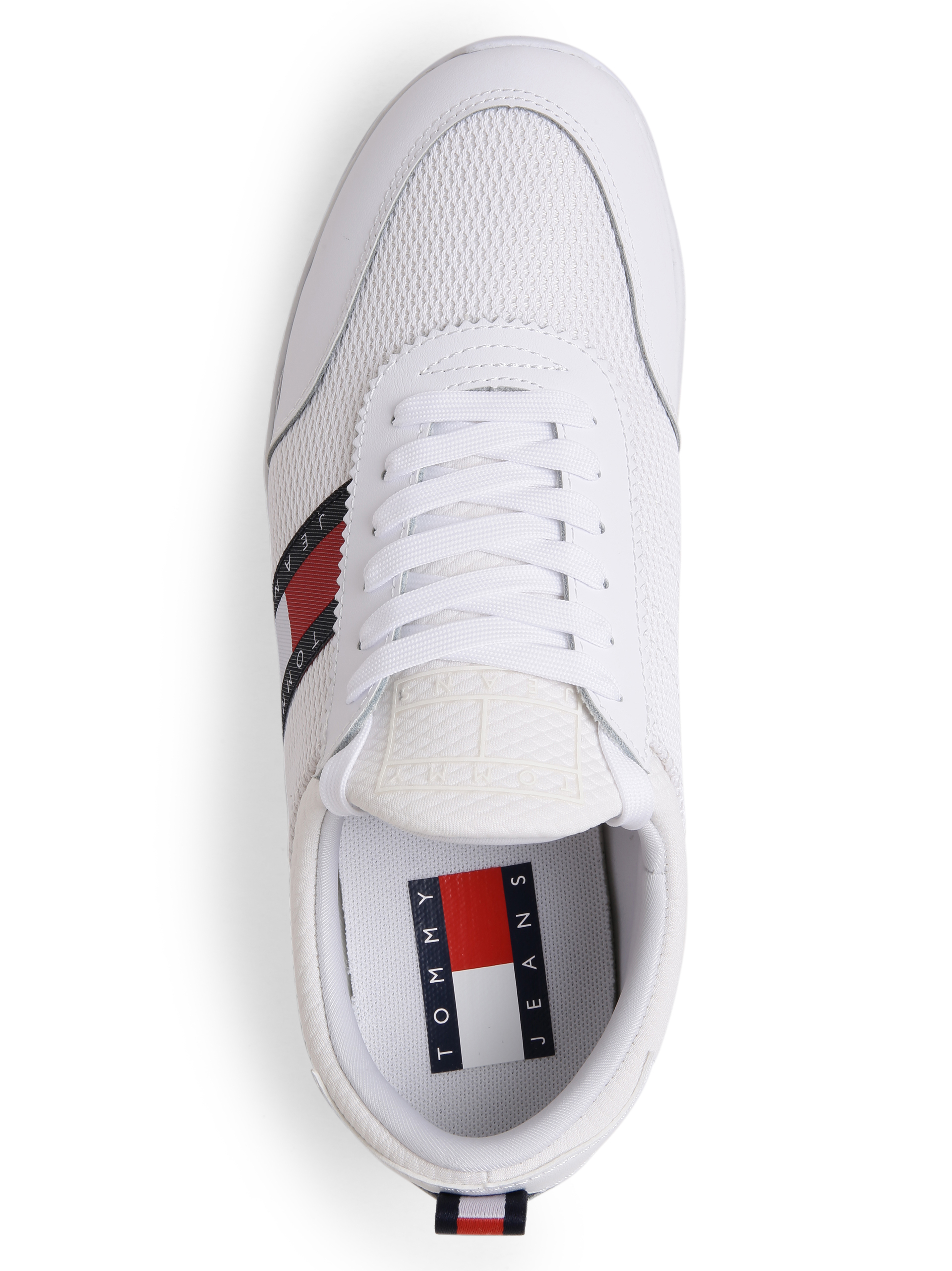 Tommy Jeans Sneaker in Weiß 