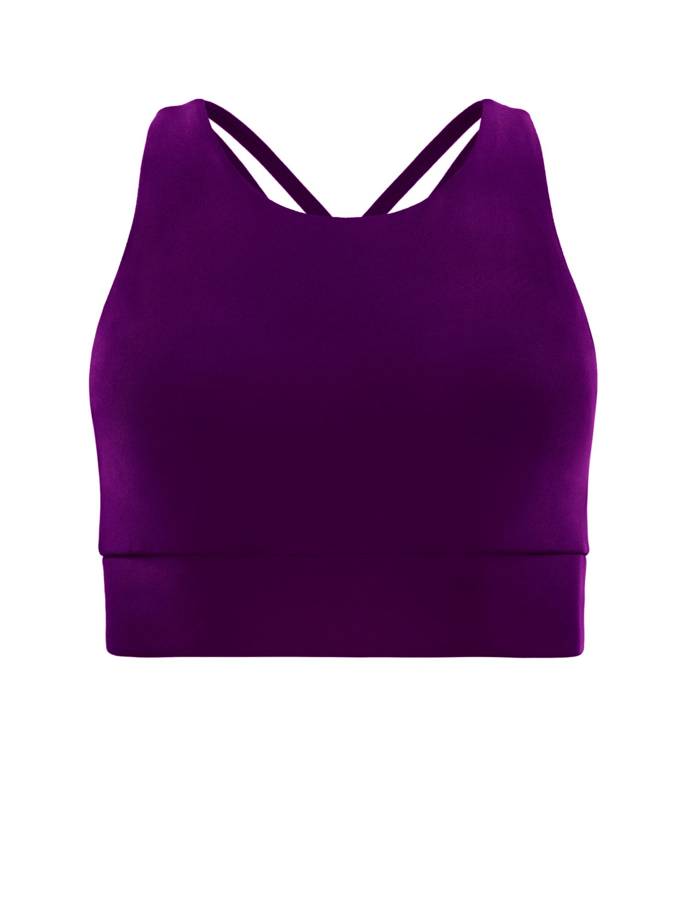 Winshape Μπουστάκι Αθλητικό σουτιέν ' SB103C ' σε λιλά: μπροστά