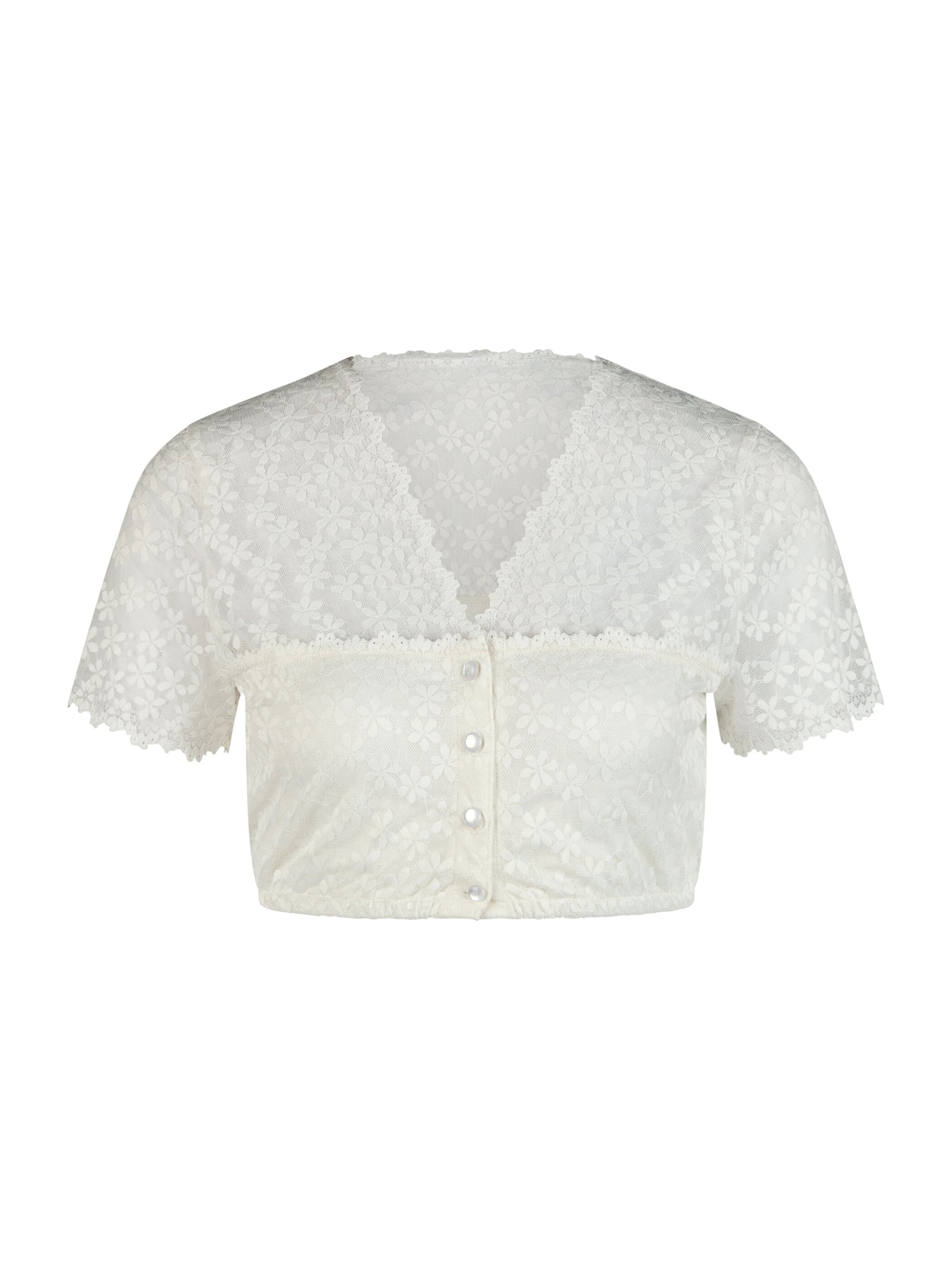SPIETH & WENSKY Traditional blouse 'Haag' in White: front