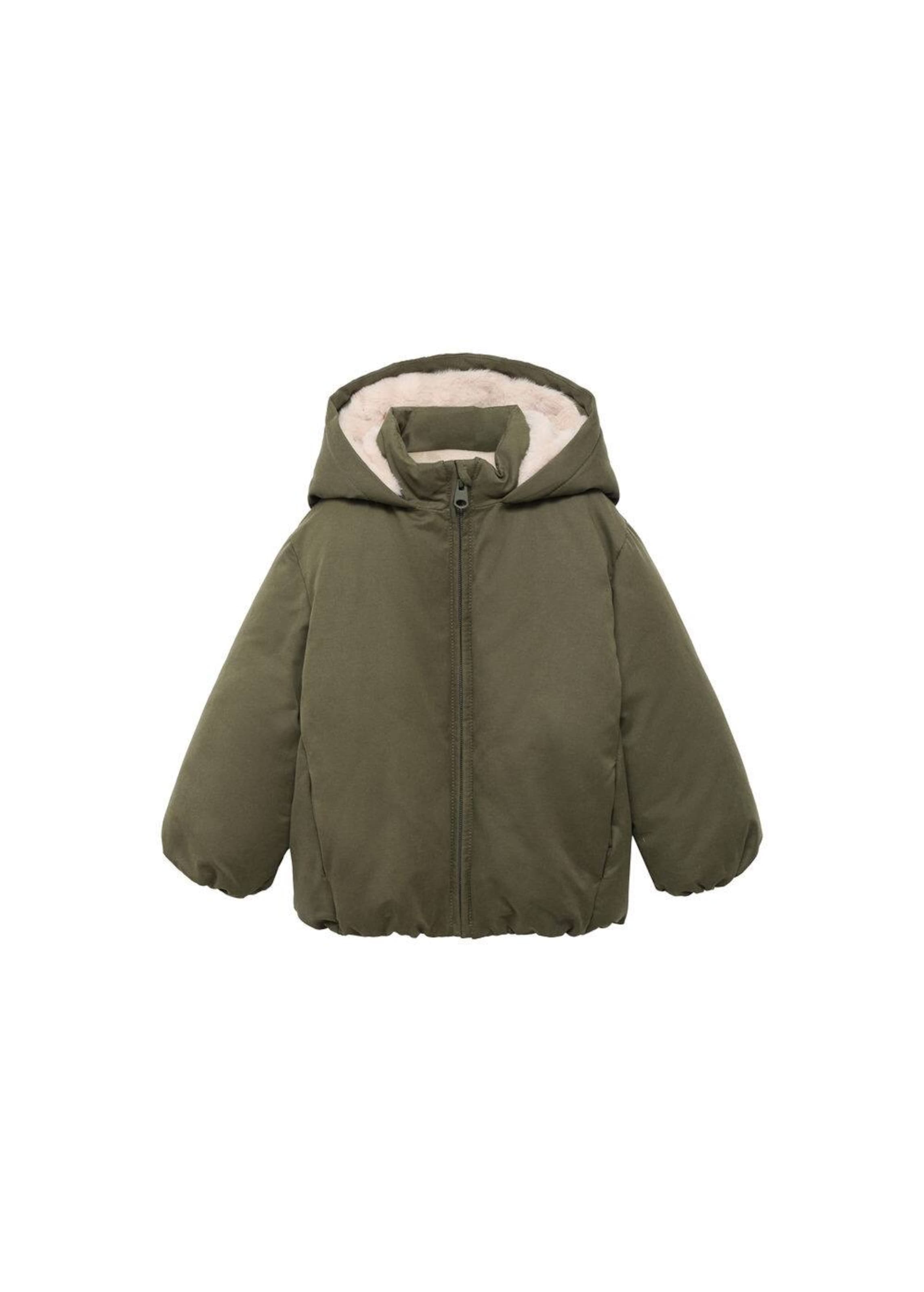 MANGO KIDS Between-Season Jacket 'Jordi' in Green: front