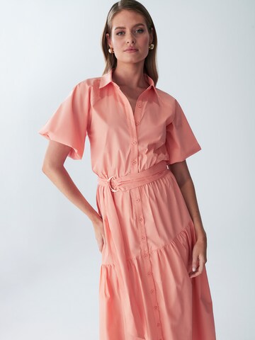 St MRLO - Vestido 'VONNE' en naranja