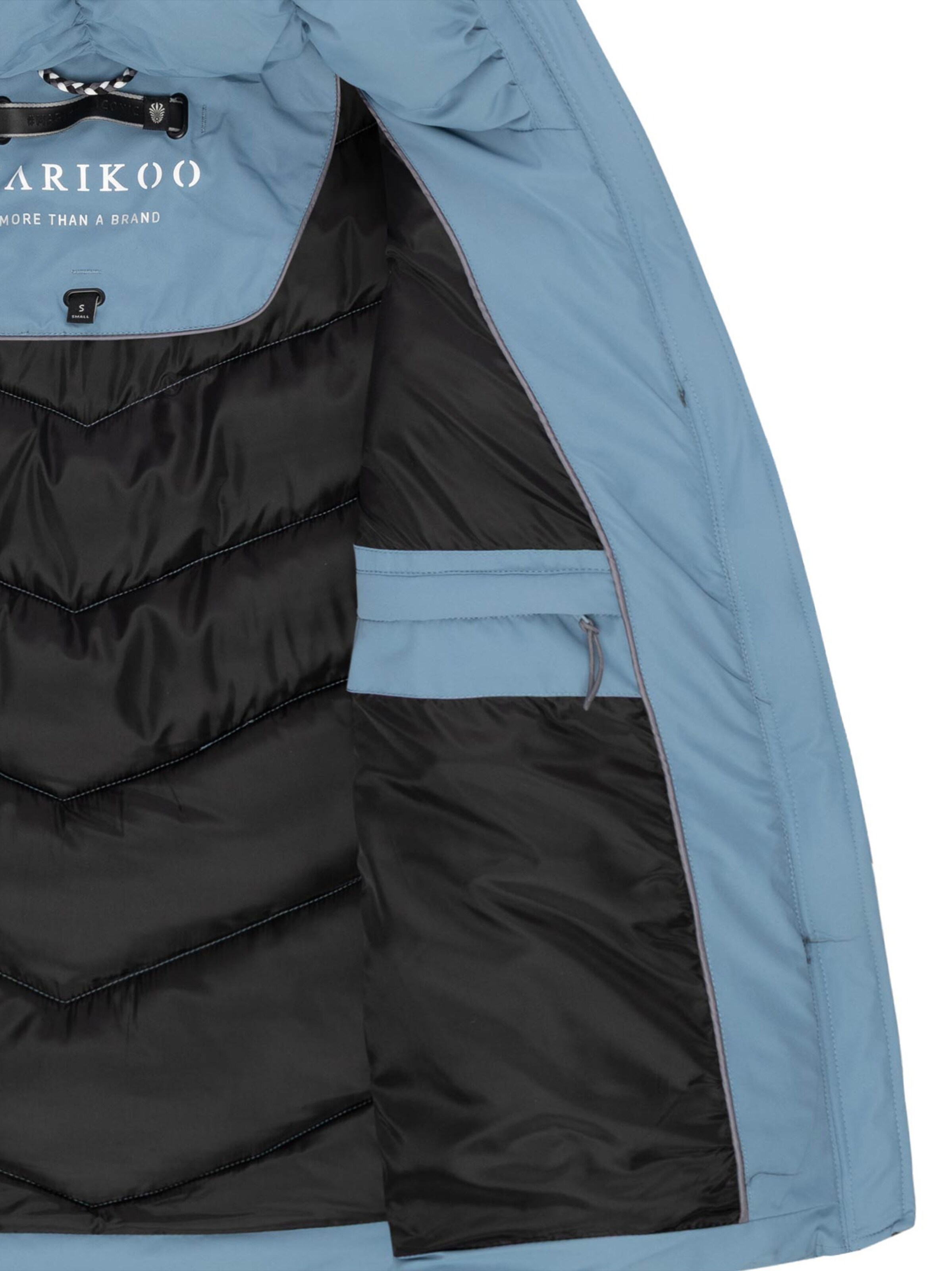 MARIKOO Winter jacket 'Sahnemausii' in Blue