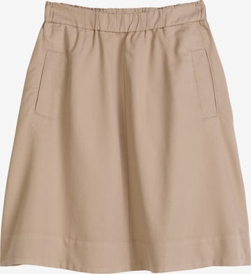 Marc O'Polo Rok in Bruin: voorkant