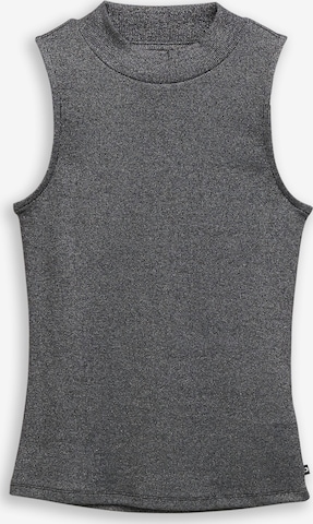 TOM TAILOR DENIM Top in Zwart: voorkant